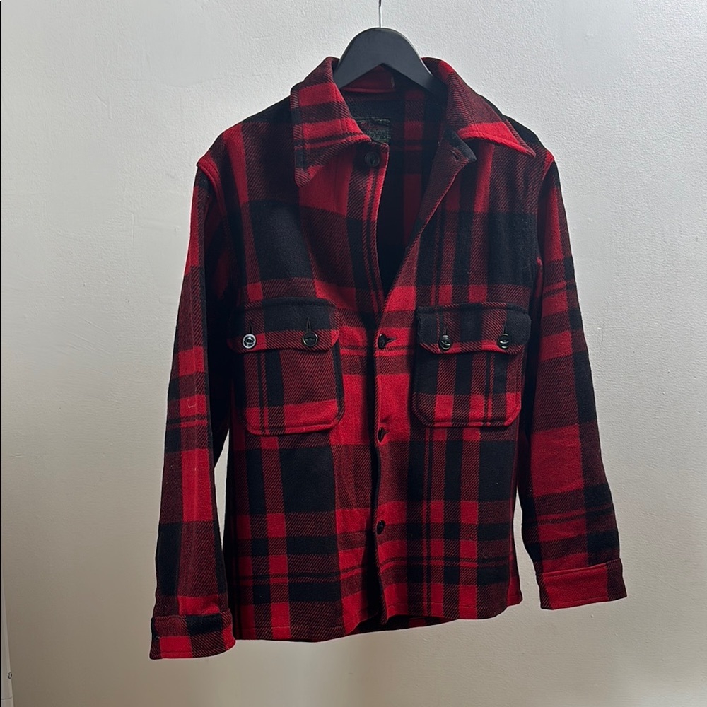 Chippewa Red and Black Lightweight Buffalo Plaid Jacket